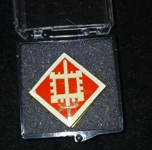U.S. Army 18th Engineer Brigade  Lapel Pin